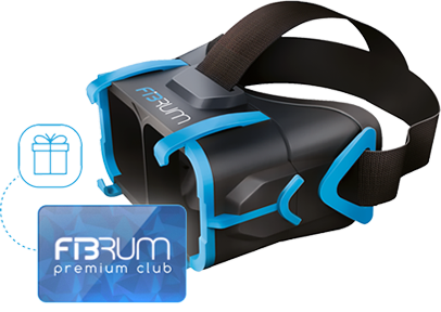 Virtual reality headset Fibrum Pro